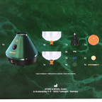 Storz & Bickel 25-Year LE Green & Gold Volcano Classic Vaporizer 🌿
