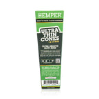 Ultra Thin Pre-Rolled Cones French Unbleached Paper - 6 Pack - 1 1/4 Size