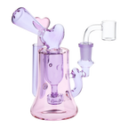 Violet Hearts Incycler Dab Rig