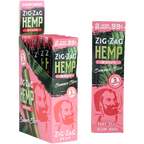 Zig Zag 2-Pack Flavored Hemp Wraps | 25ct Display